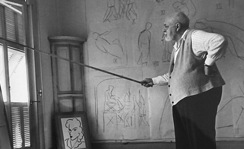 H. Matisse,  France, fotil R. Capa, 1949
