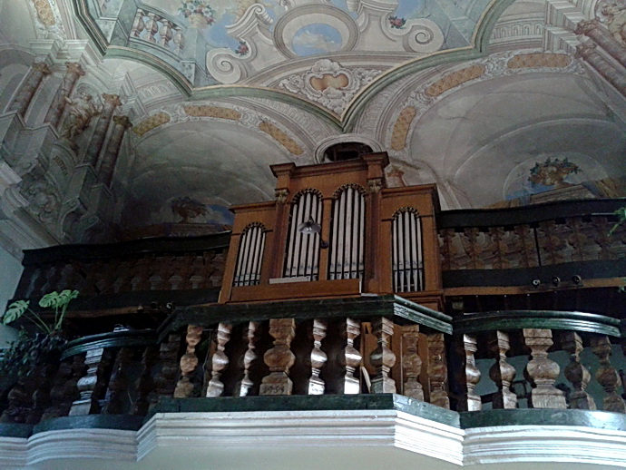 Varhany v kostele P. Marie Pomocn – Teplice n. Metuj