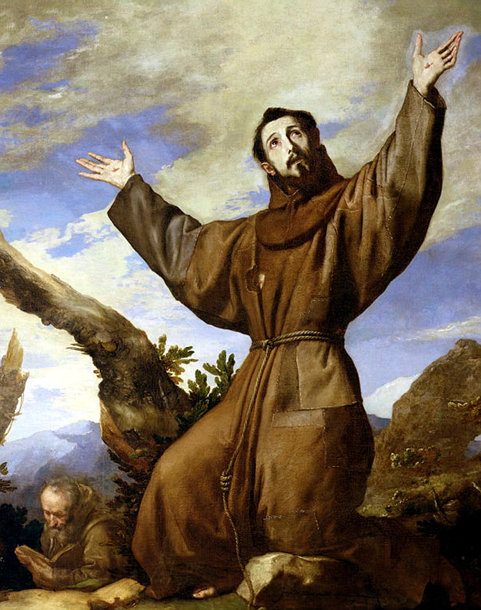 Frantiek z Assisi (Jusepe de Ribera) 