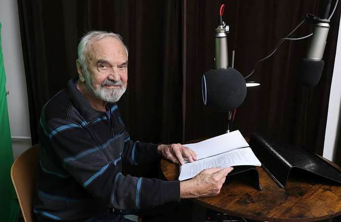 Zdeněk Svěrák nahrává audioknihu Supraphonu