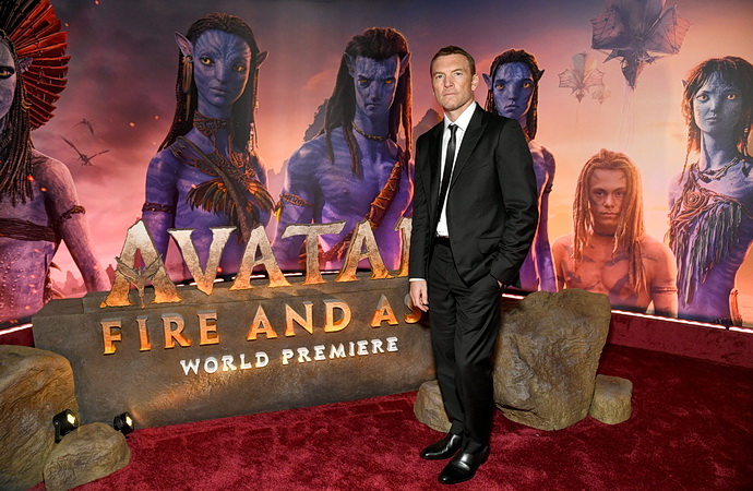 Sam Worthington na premiéře filmu v Hollywoodu, Los Angeles