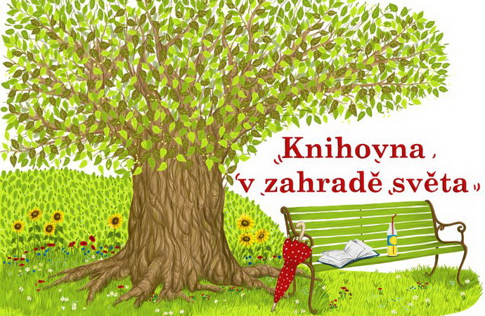 Knihovna v zahrad lta