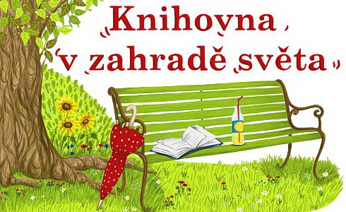 Knihovna v zahradě léta