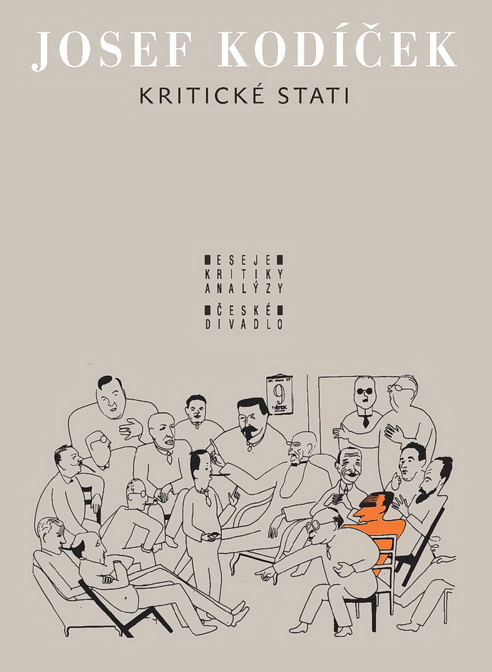 Josef Kodíček: Kritické stati přebal knihy
