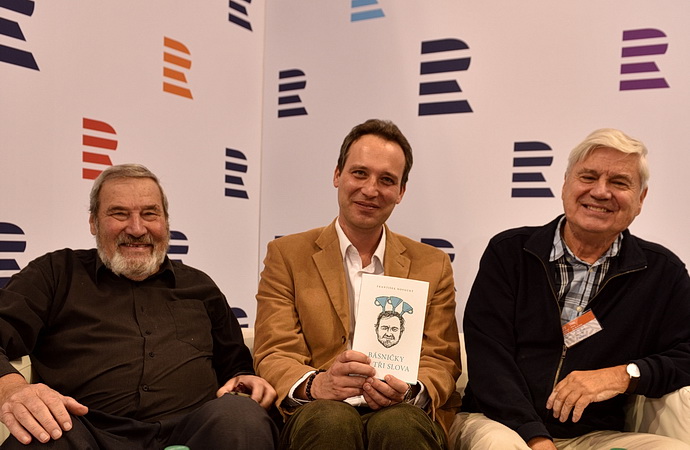F. Novotný, J. Burda, J. Slíva (Foto: Radioservis)