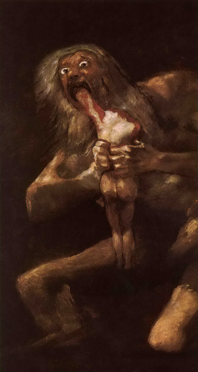 Francisco Goya: Saturnus