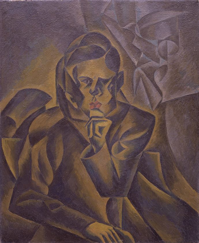 B. Kubita, Portrt J. Zrzavho, 1912