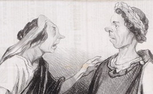 Honor Daumier, Agripina a Nero