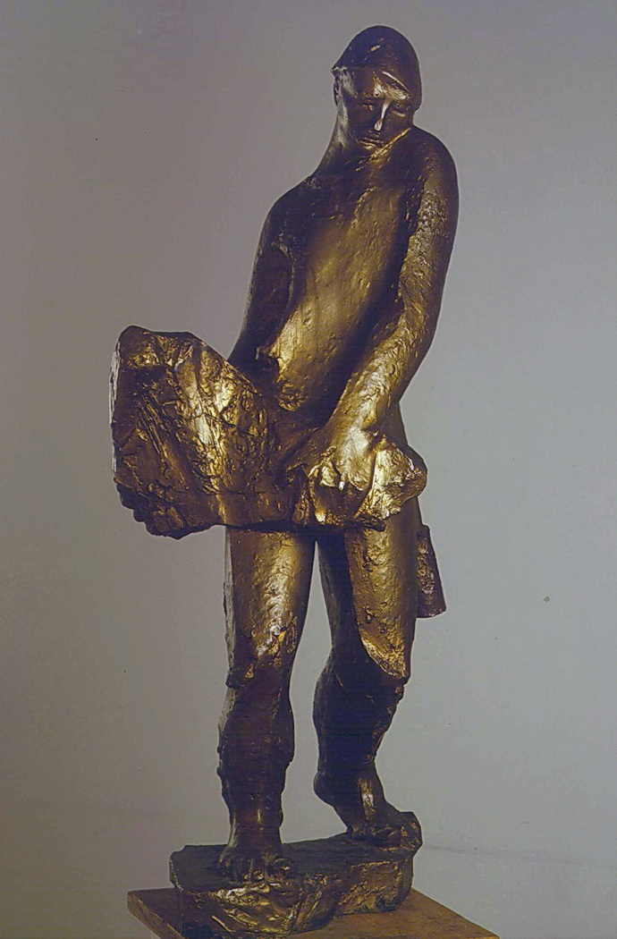 Jindich Wielgus, Hornk s kvdrem, bronz, 1945