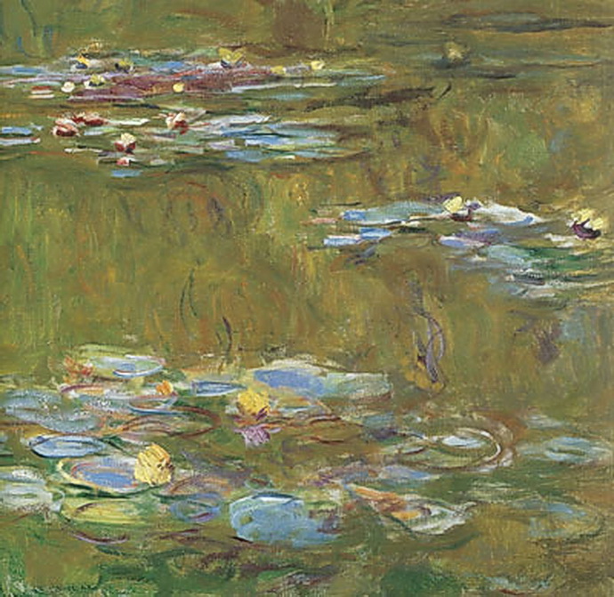 Claude Monet, Jezero s leknny, kolem 1917-1919