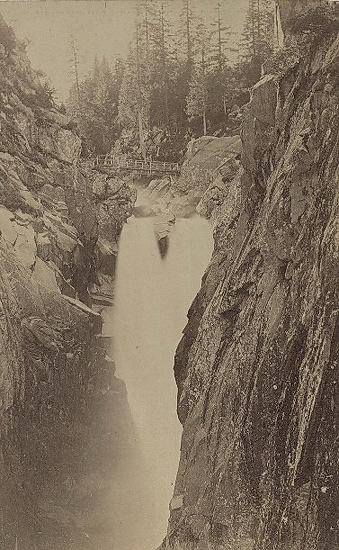 Vodopd Reichenbach – III. pd, z cesty v r. 1883