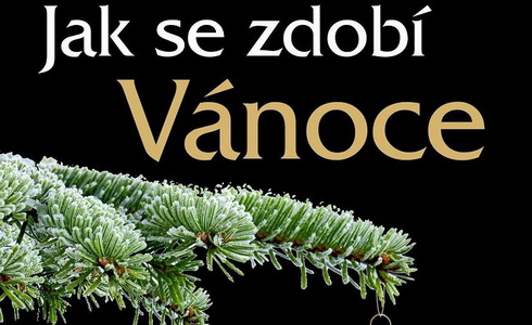 Plakát výstva Jak se zdobí Vánoce