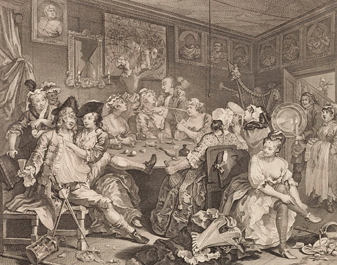 Vzestup zpustlka III, 1735