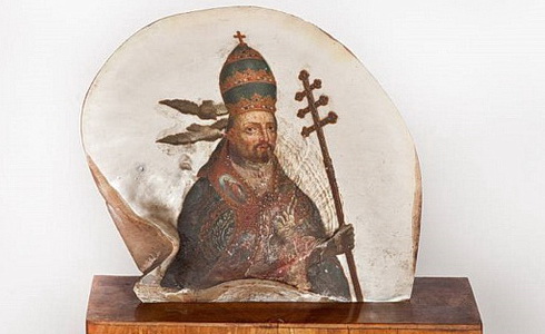 Lastura s vyobrazenm sv. Norberta