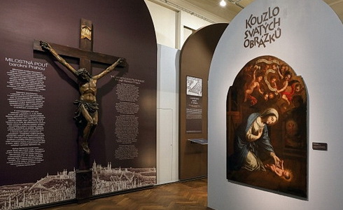 Výstava Kouzlo svatých obrázků