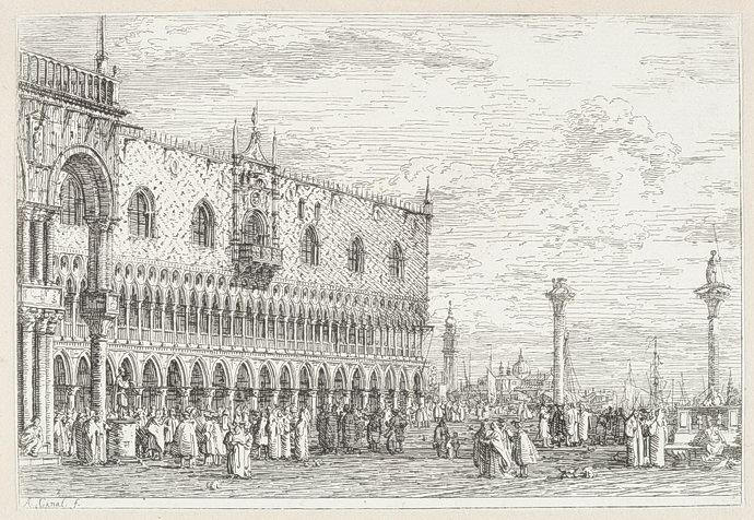 Giovanni Antonio Canal zv. Canaletto, Dec palc, lept