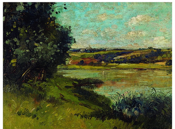 Zdenka Braunerová - Vltava u Klecan