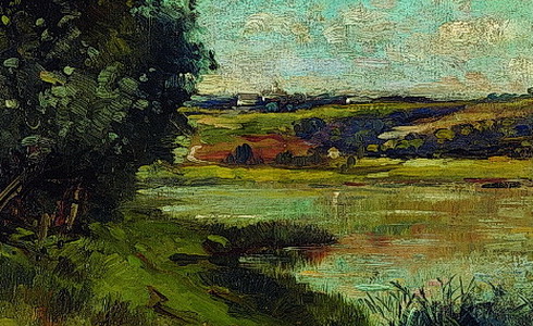 Zdenka Braunerová - Vltava u Klecan