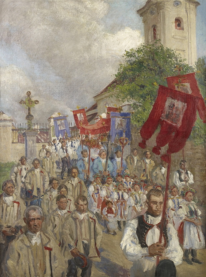 Miloš Jiránek – Boží tělo ve Velké 1903