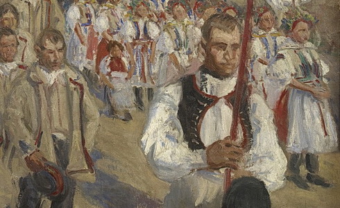 Miloš Jiránek – Boží tělo ve Velké 1903