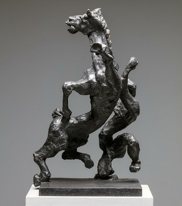 Emil Filla, Zápas Herakla s Diomédovým koněm, 1937, NGP