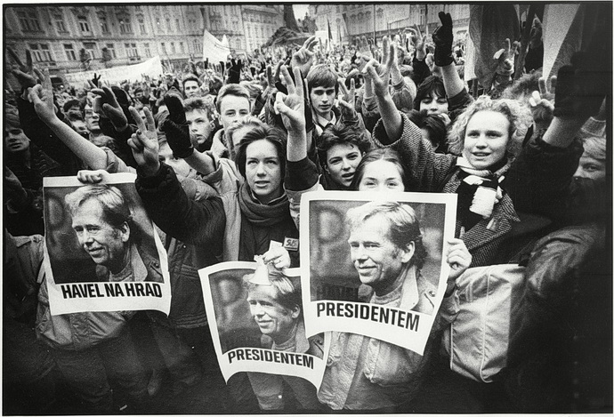 Demonstranti (Foto: Pavel Hroch)