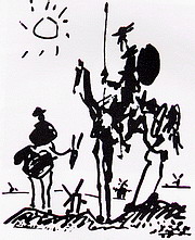 Don Quijote - ilustrace