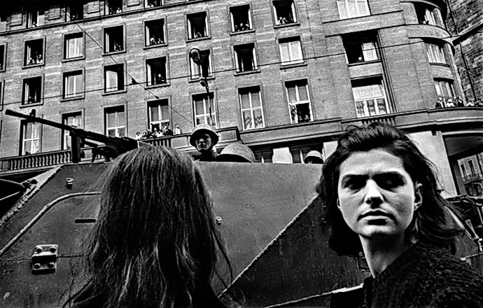 Z tvorby fotogra Josefa Koudelky - Invaze 68