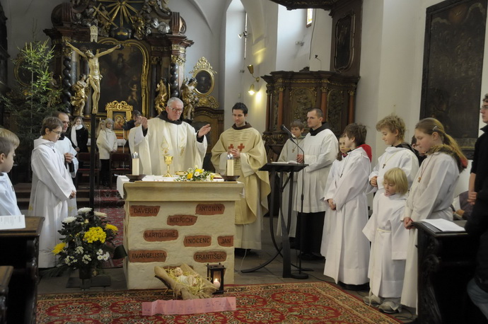 Me v kapli sv. Michala - Kostel P. Marie Snn Praha