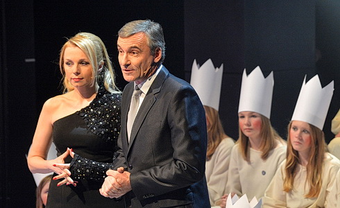 M. Kociánová a J. Čenský (Tříkrálový koncert v MdB)