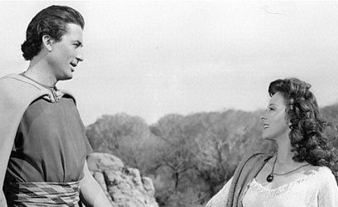 Gregory Peck a Susan Haywardov (David a Bateba)