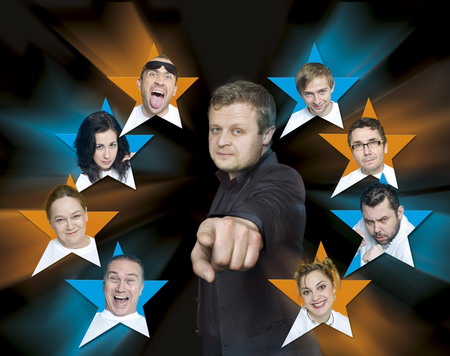 Z inscenace Superčlověk