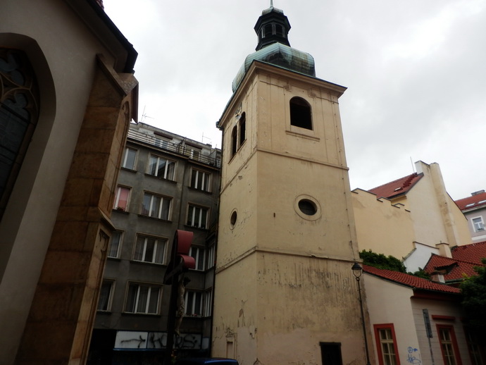 Zvonice pi kostele sv. Vojtcha